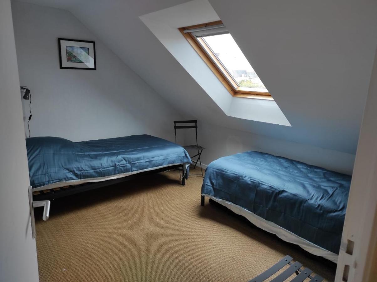 Appartement Saint-Malo 800M De La Plage Luaran gambar