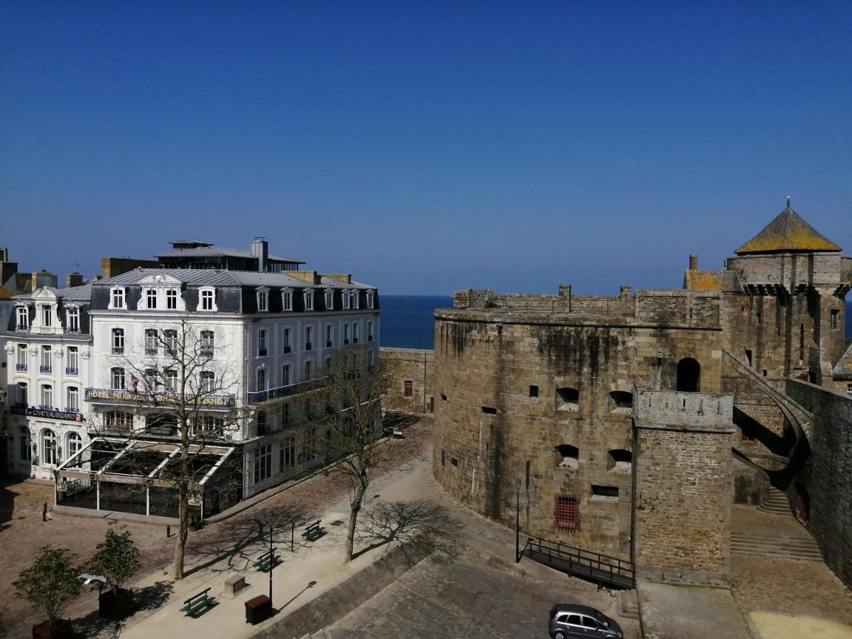 Appartement Saint-Malo 800M De La Plage Luaran gambar